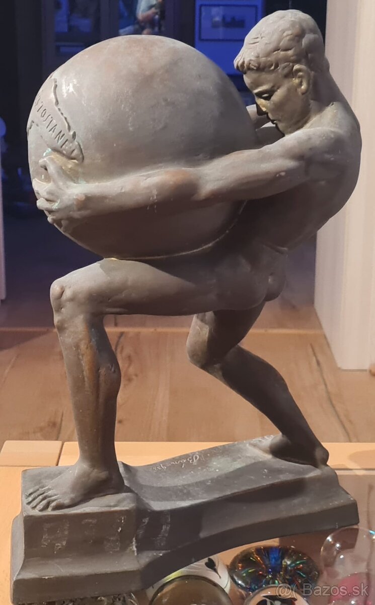 Plastika Pavol Bán 1933 signovaná RARITA