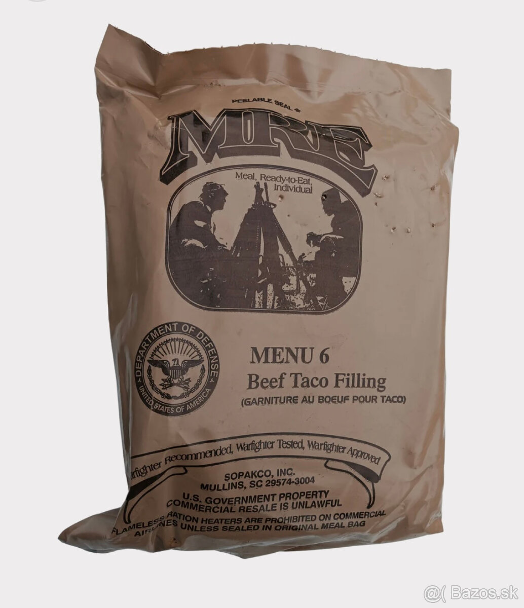 MRE U.S. ARRMY