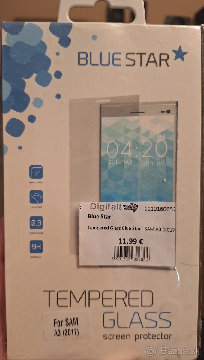 Samsung A3 tvrdené sklo