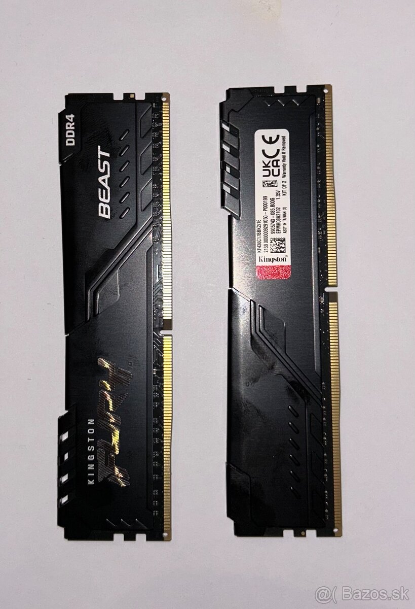 Kingston fury beast 16gb 3600mhz