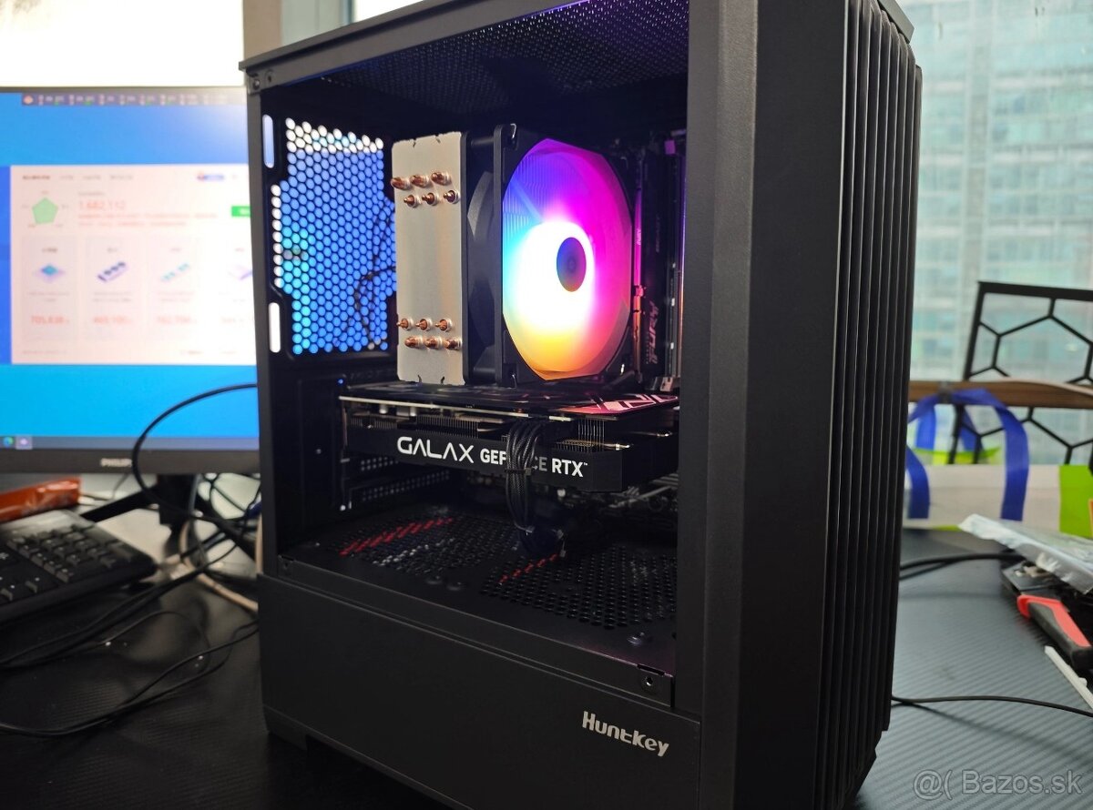Herný stolný PC s Nvidia GeForce RTX 5060