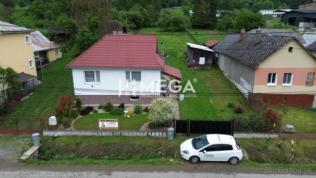 EXKLUZÍVNE NA PREDAJ rodinný dom v obci PČOLINÉ