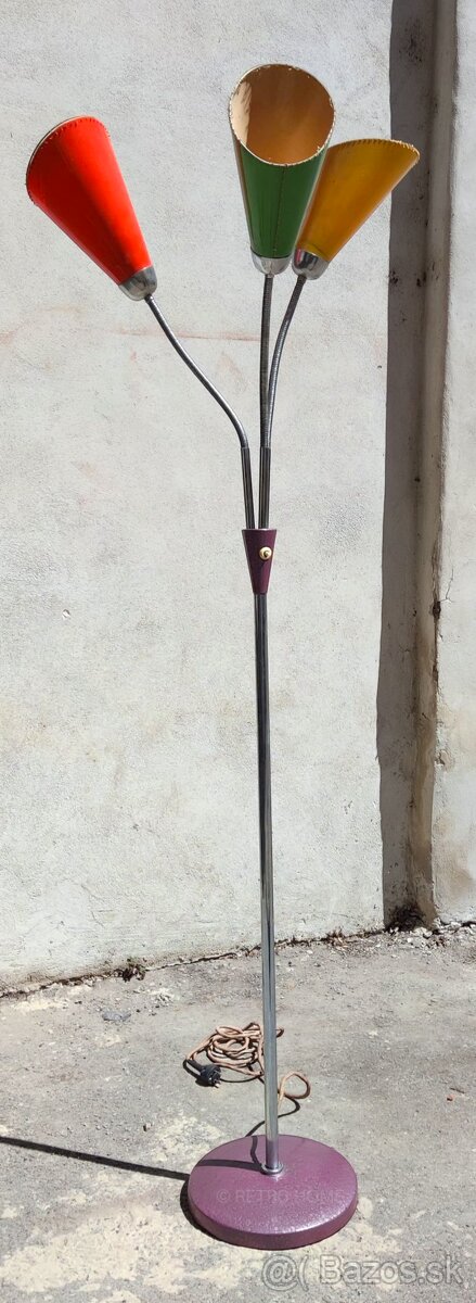Retro lampa Husie krky