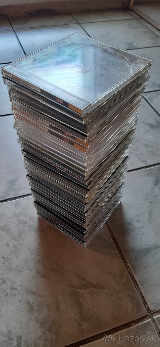 Obaly na CD a DVD - zadarmo