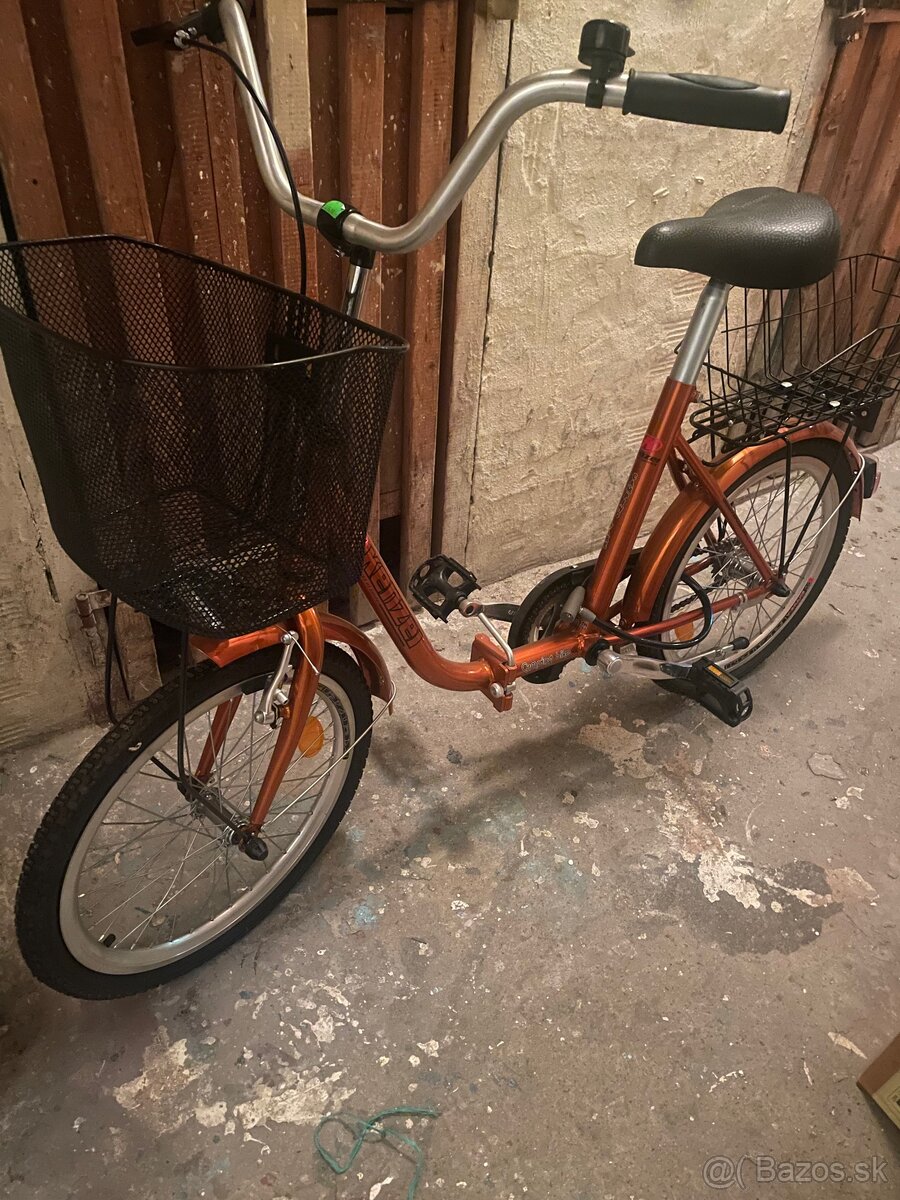 Skladací bicykel