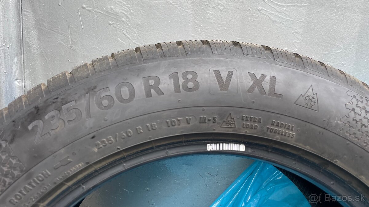 Continental - WinterContact TS 870 P 107V XL, 235/60 R18