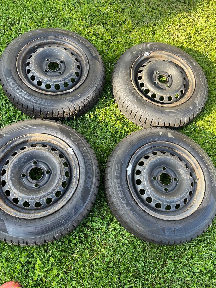 Zimné pneu Hankook Winter icept RS – 145/80 R13 na diskoch