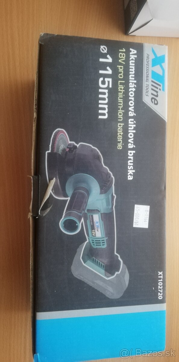 Uhlova bruska XTline-Akumulatorova / Uplne nova