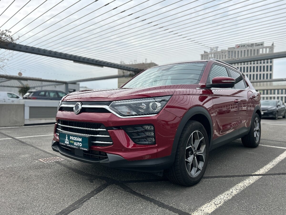 SsangYong Korando 1.5 T-GDi 4×2 ČR 2.majitel NEHAVAROVANÉ