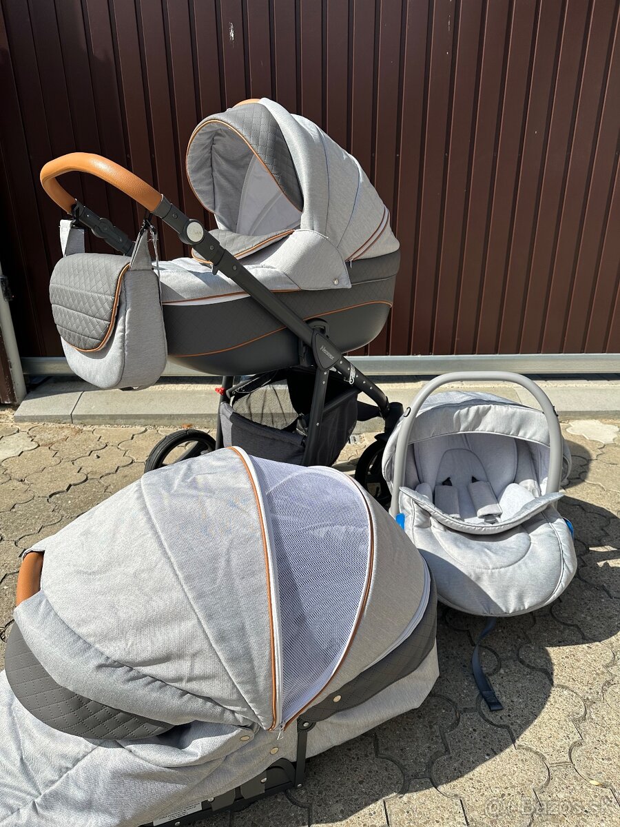 Trojkombinácia kočiar zn. Adamex