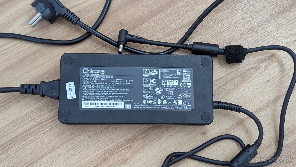 Napájací adaptér Chicony 330W 5.5 × 2.5 mm (originál)