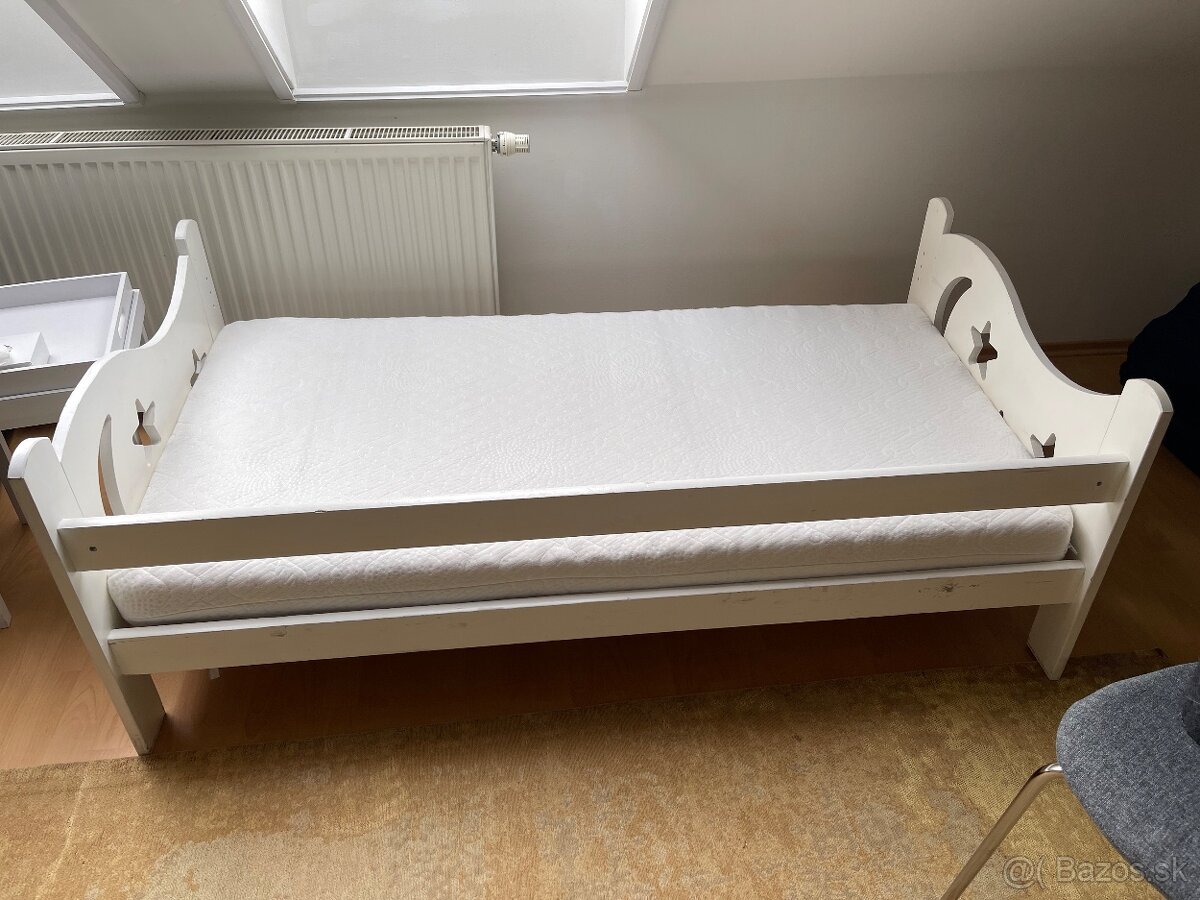 Detská posteľ s úložným priestorom