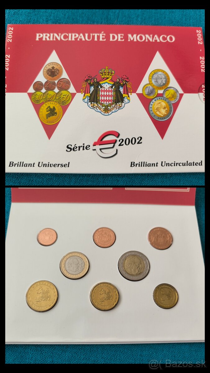 Sada euromince Monako 2002