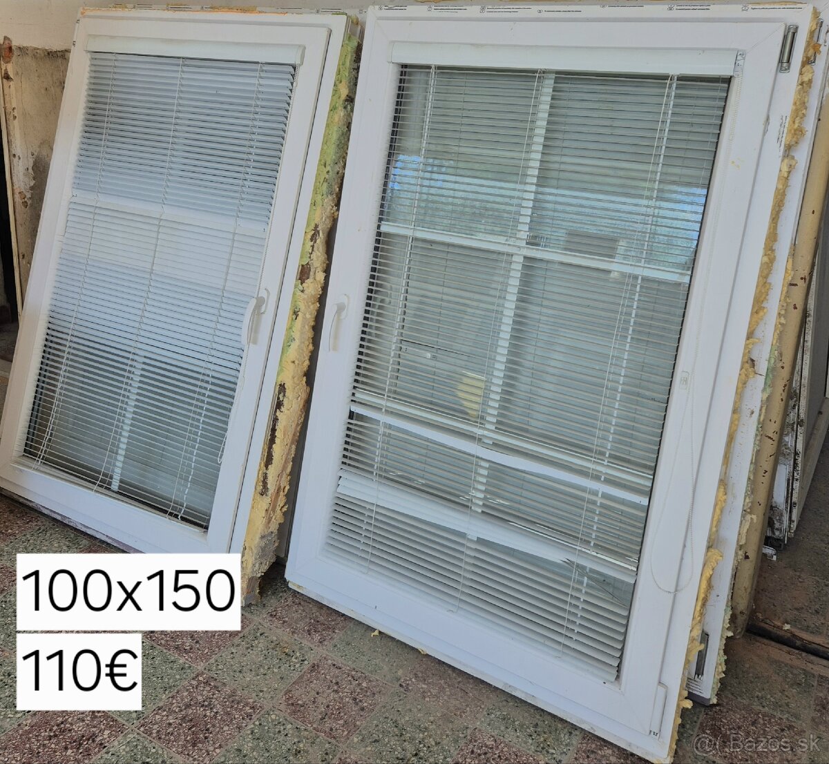 Plastové okná 100x150