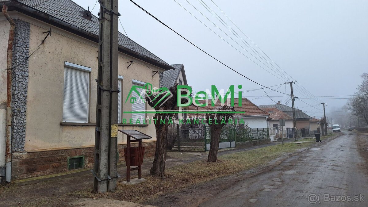 Rodinný dom v obci Gonc vhodný na podnikanie  -NA PREDAJ