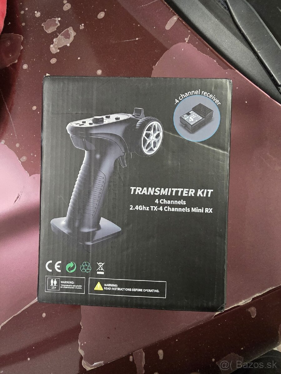 4kanalovy RC vysielač