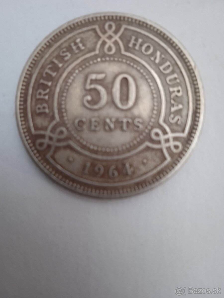 Exotické mince - Britský Honduras, Fidži, Srí Lanka