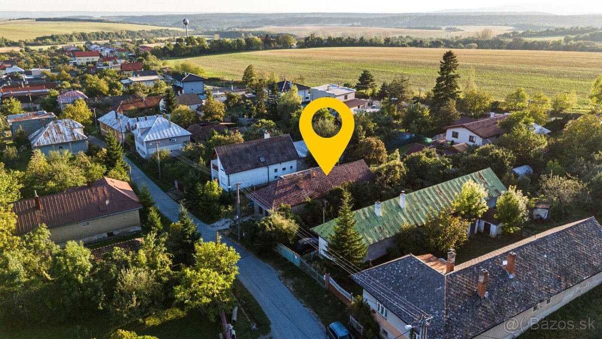 NOVÁČANY-zrekonštruovaný dom, 3xizba, pozemok 659 m2