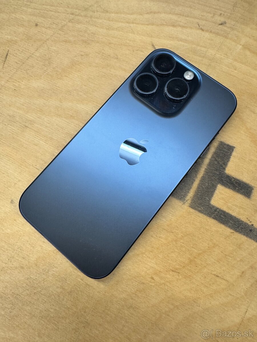 Predám iPhone 15 Pro 128 GB Blue Titanium