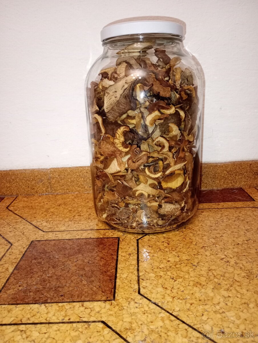 Predám sušené hríby