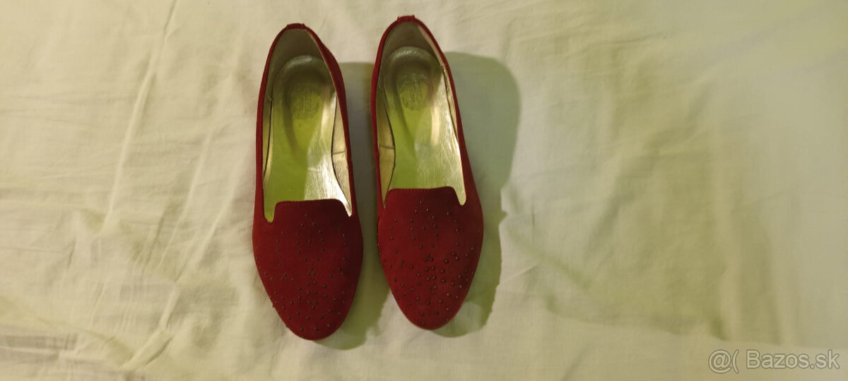 Balerínky semišové č.36