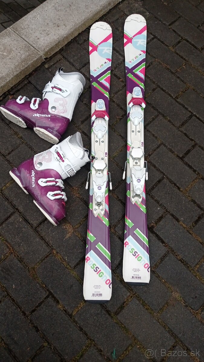 Predám detský lyžiarsky set Rossignol