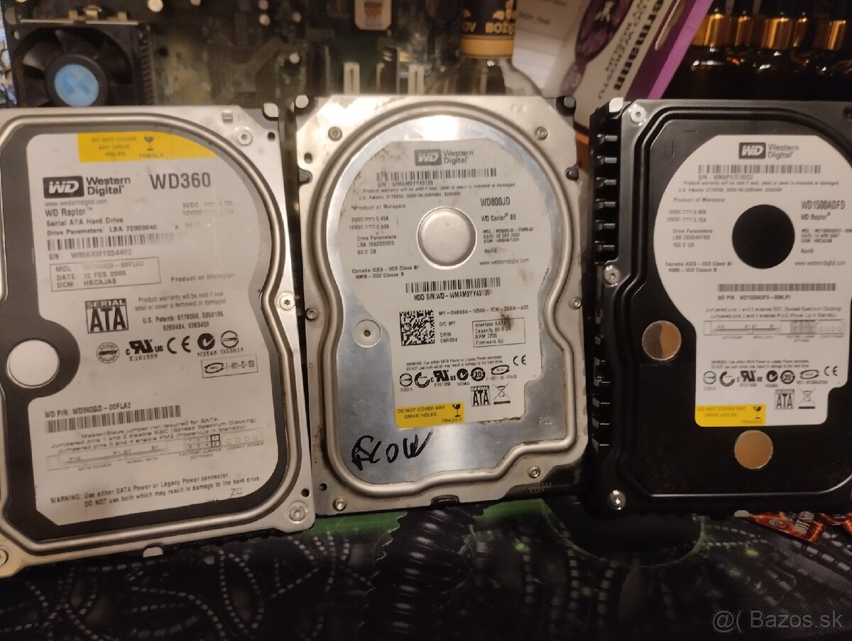 3x RETRO SATA HDD