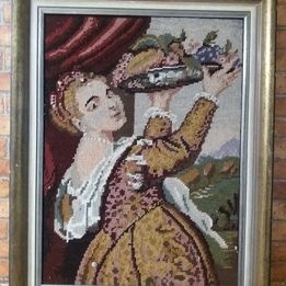 Veľký gobelín za symbol.c 6€ /50cm/ len osobný odber v BA
