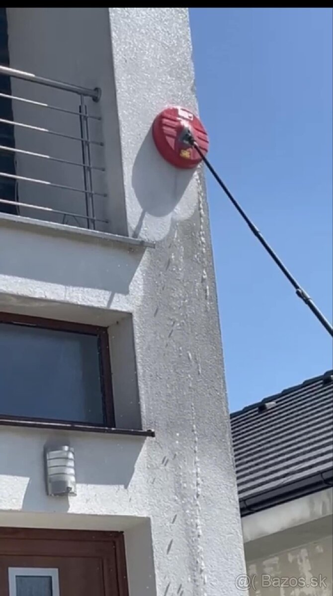 Čistenie fasád, dlažby, strechy, plotov, fotovoltaiky