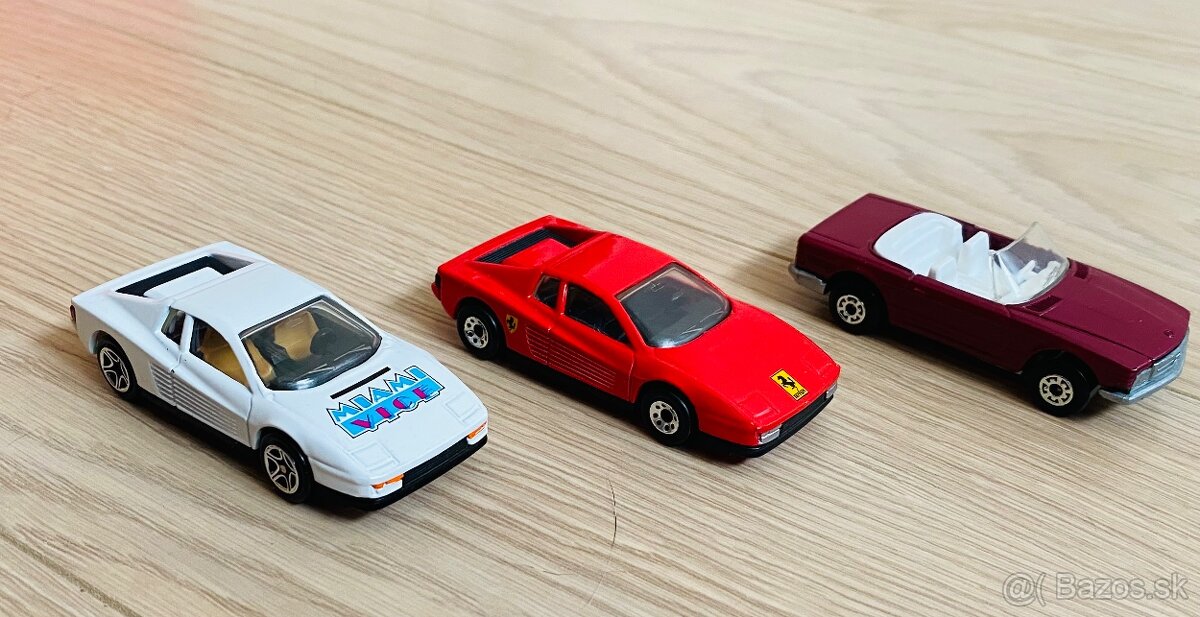 Staršie Matchbox autíčka
