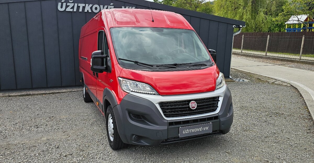 Fiat Ducato 2.3 Mjet 150k L4H2 Maxi 3.5t Led- Ťažné-Webasto