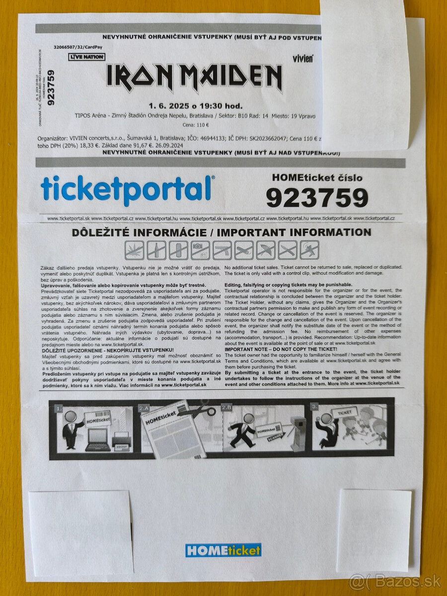 Iron Maiden, Bratislava