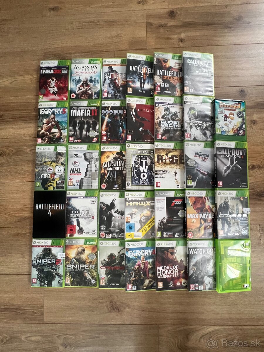 XBOX 360 hry