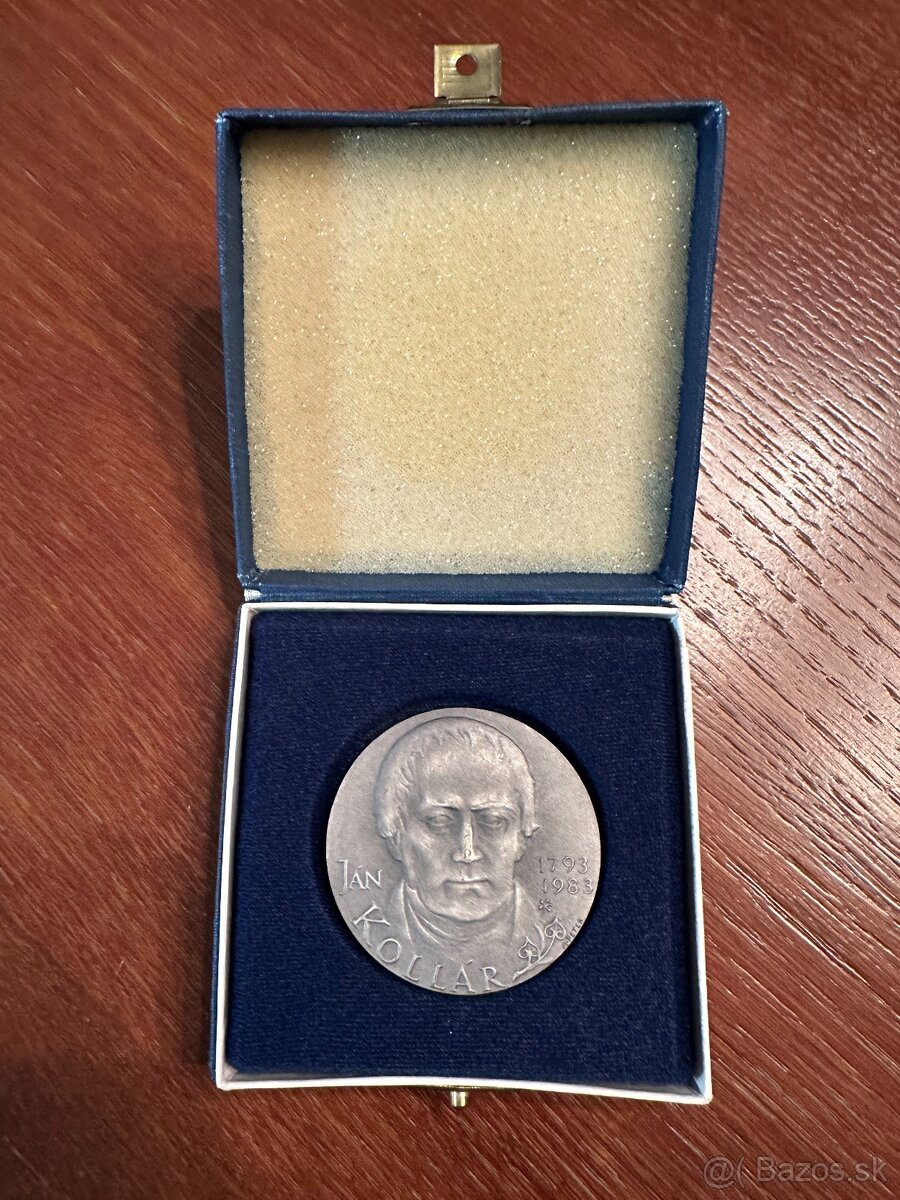 Ján Kollár medaila 1793 - 1983