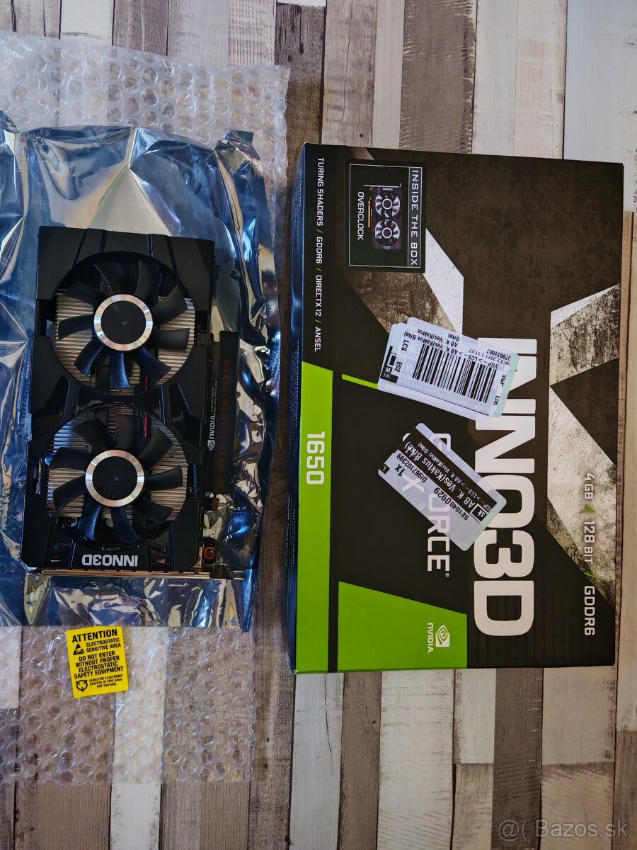 Inno3D GTX 1650 - 4GB