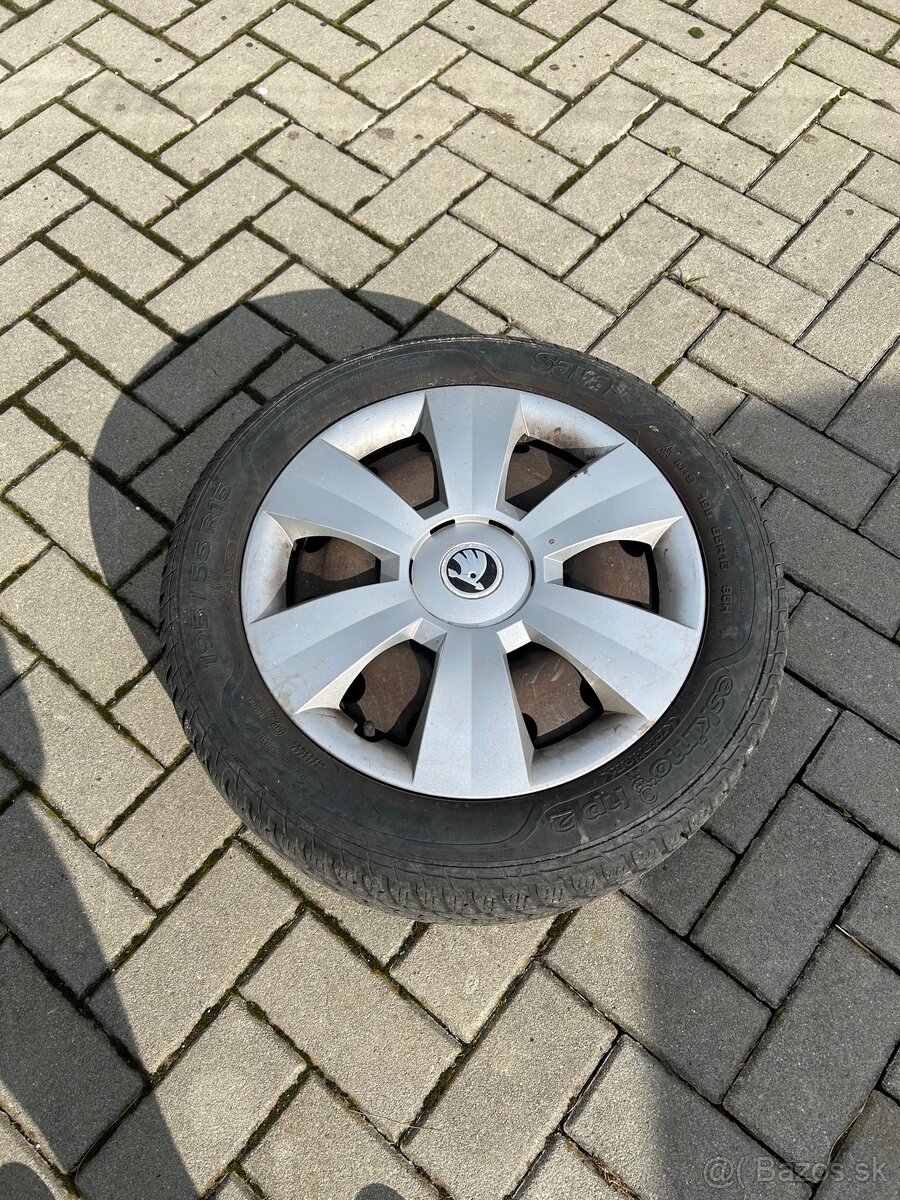 Predám sadu zimných kolies 195/55/R15