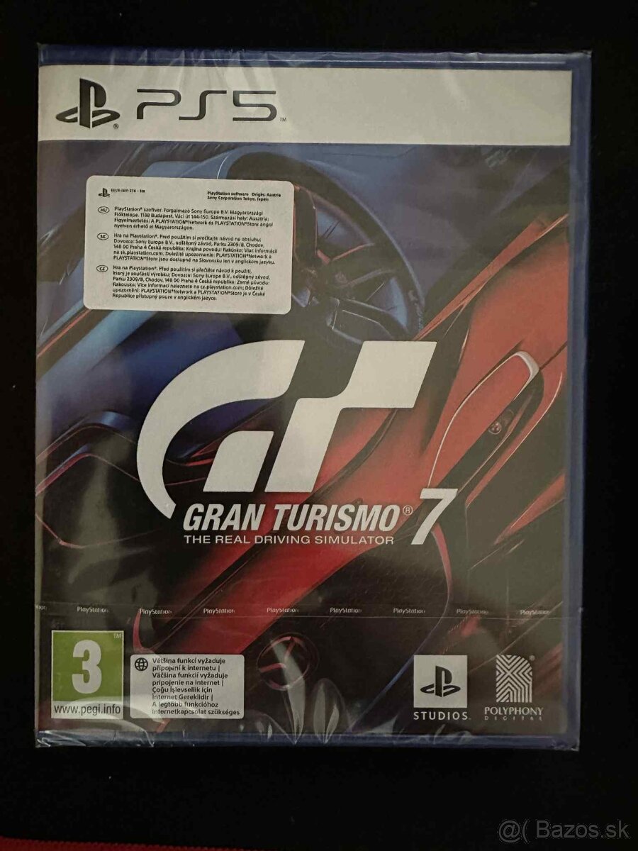 Gran turismo 7 PS5 Nova zabalená
