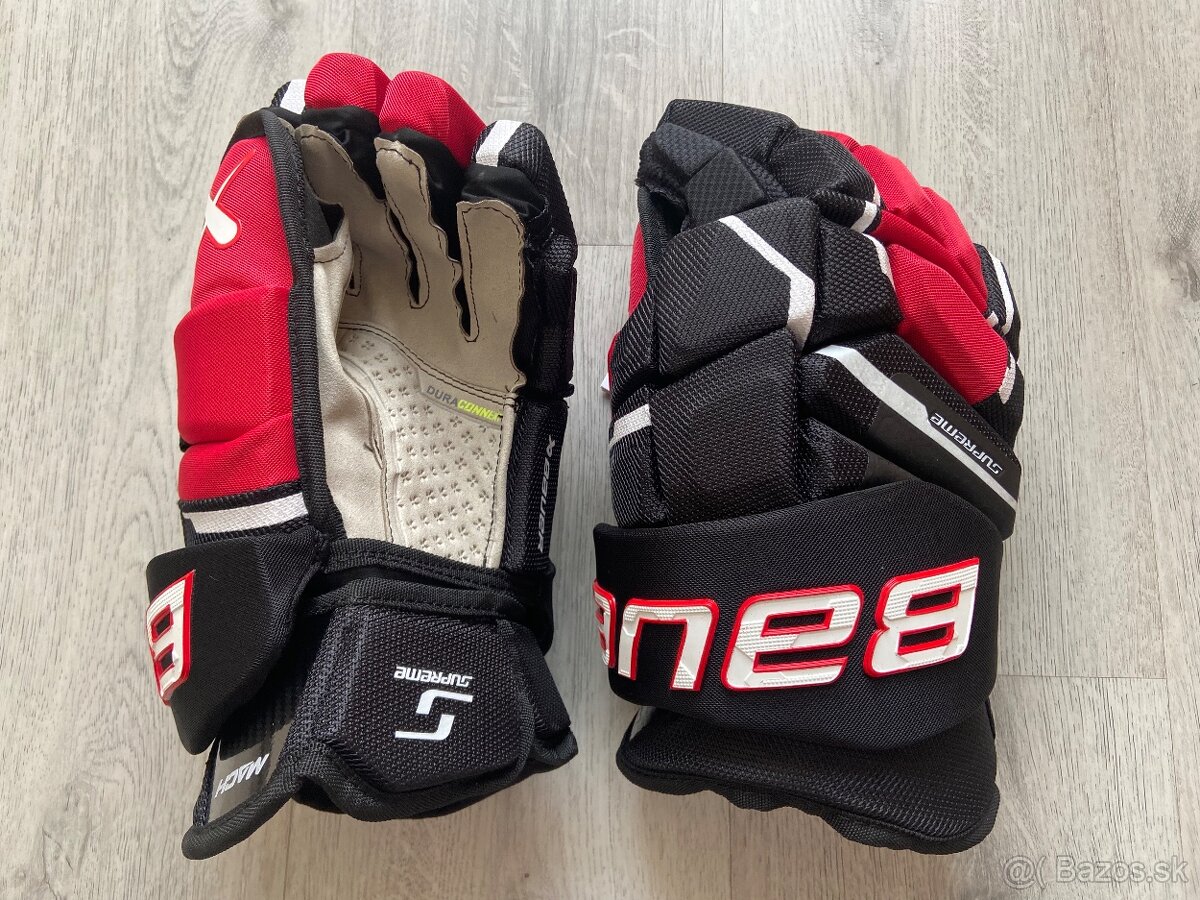 Hokejové rukavice Bauer Supreme Mach veľ. 14" NOVÉ