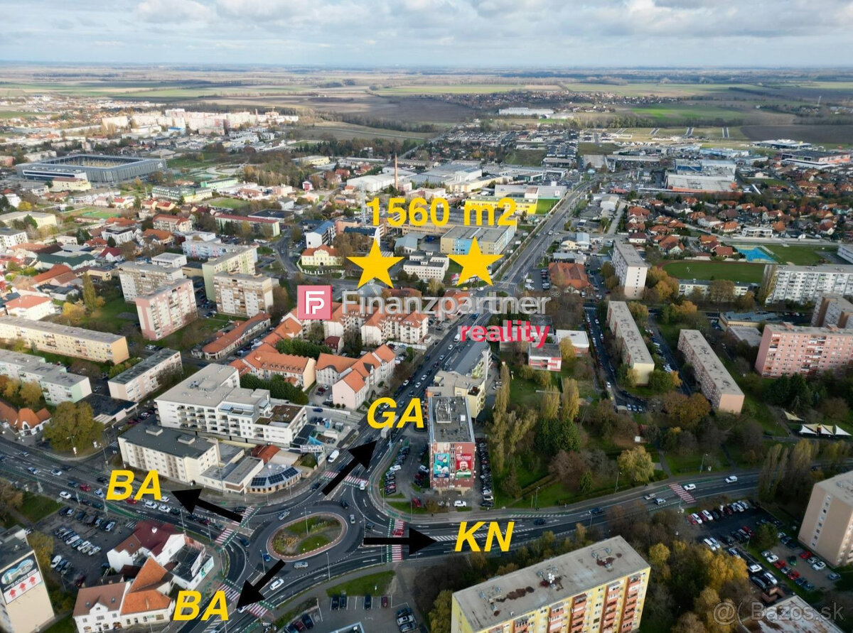 Na prenájom polyfunkčného objektu v centre mesta