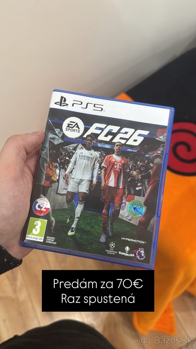 Predám FC 26 na ps5