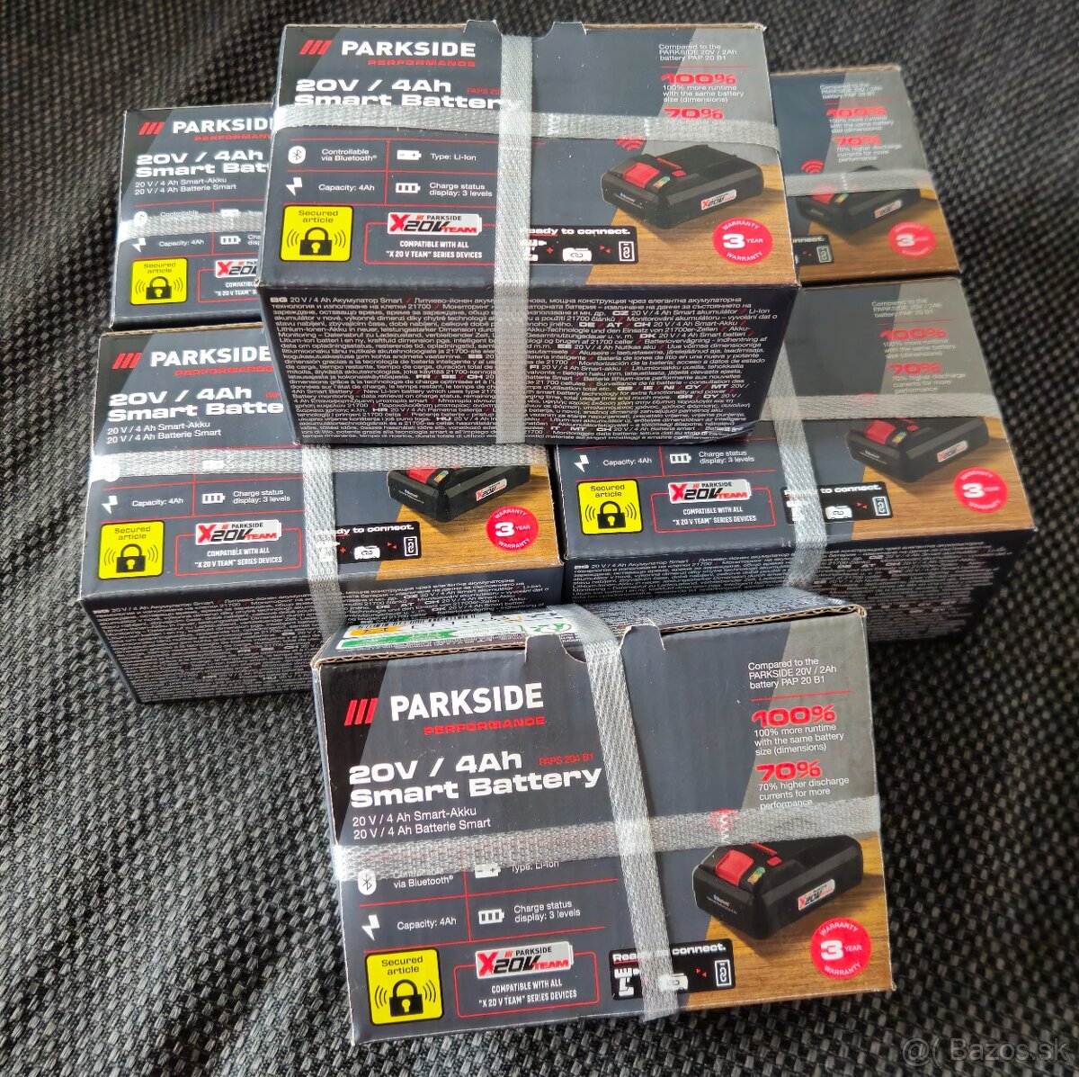 PARKSIDE PERFORMANCE® Smart akumulátor 20 V/4 Ah PAPS 204 B1