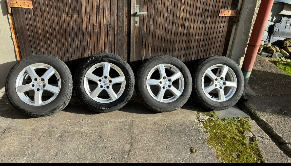 ‼️Alu disky SUZUKI 16 +☀️zimne pneu 215/60  R16