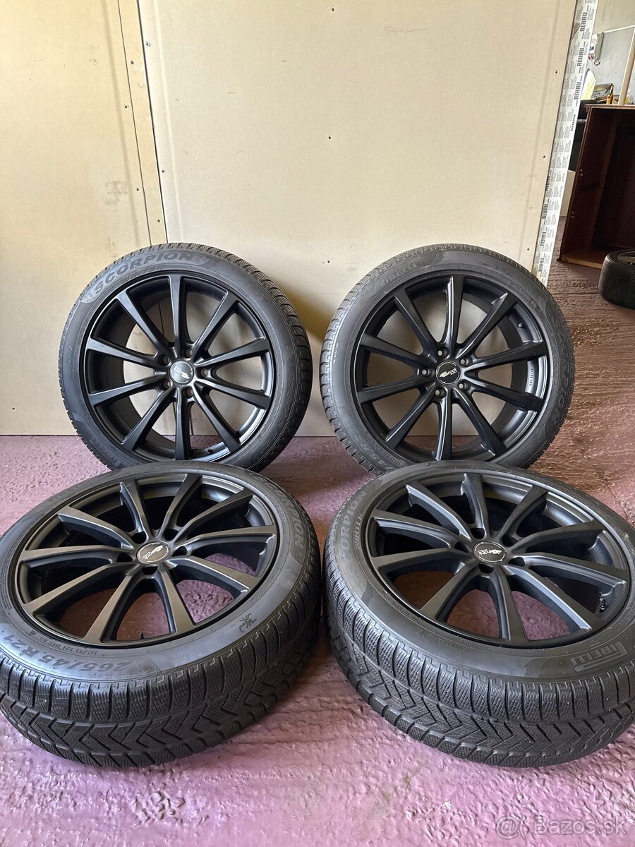 Disky R21 pneu 265/45 zimné