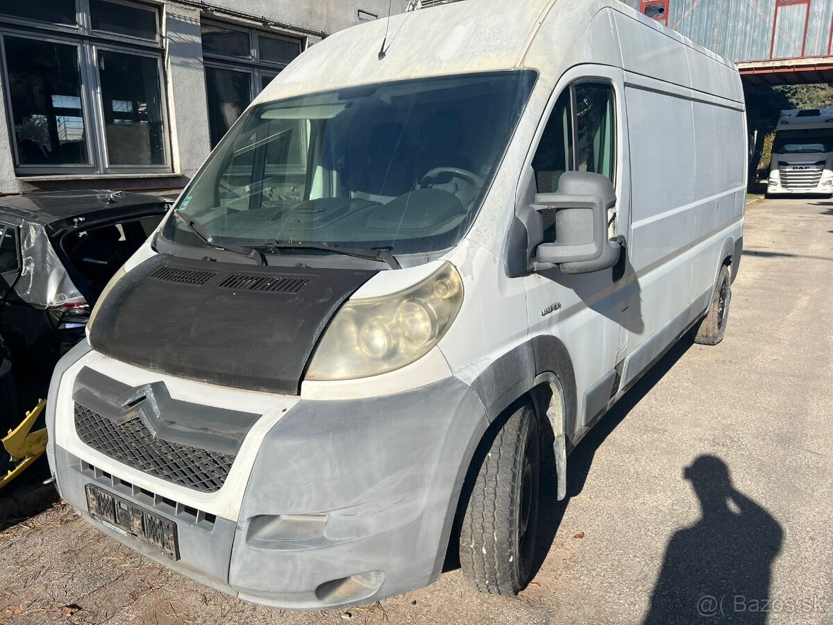 Rozpredám diely Citroen Jumper III Fiat Ducato Peugeot Boxer