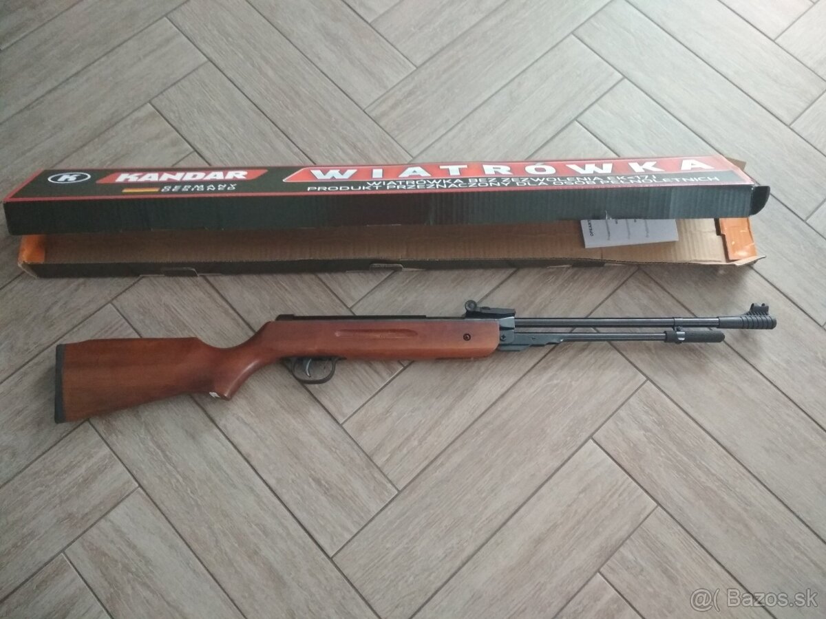 KANDAR model : B3-3 vzduchovka cal.4,5 aj 5,5 mm-nová