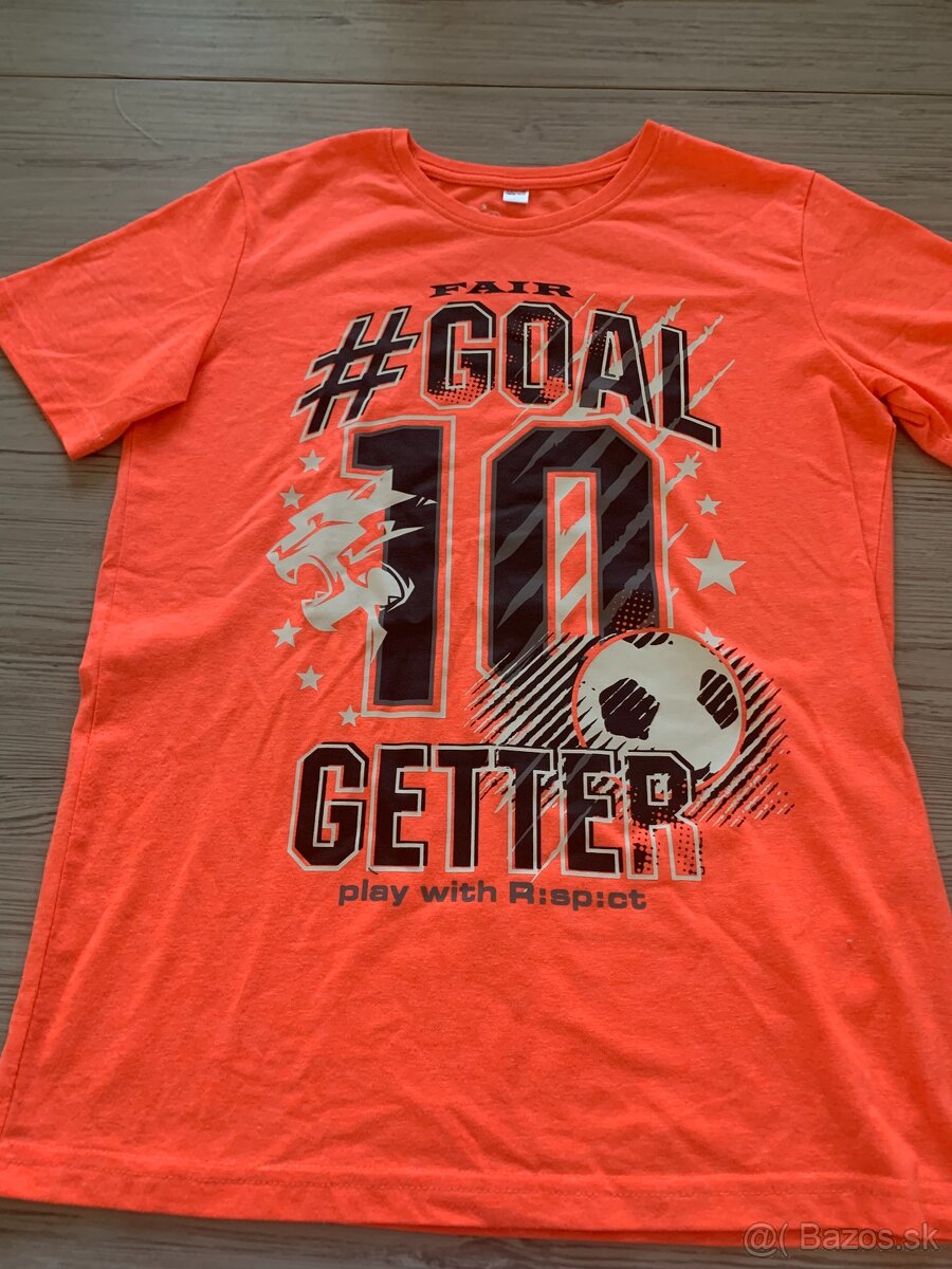 Chlapčenský dres/tričko 158