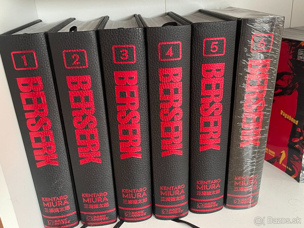 Berserk Deluxe Edition 1–6, anglicky