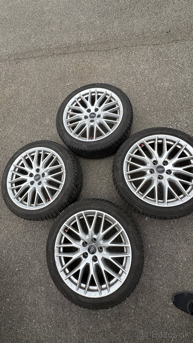 5x112 r18 + zánovné zimné pneu KUMHO