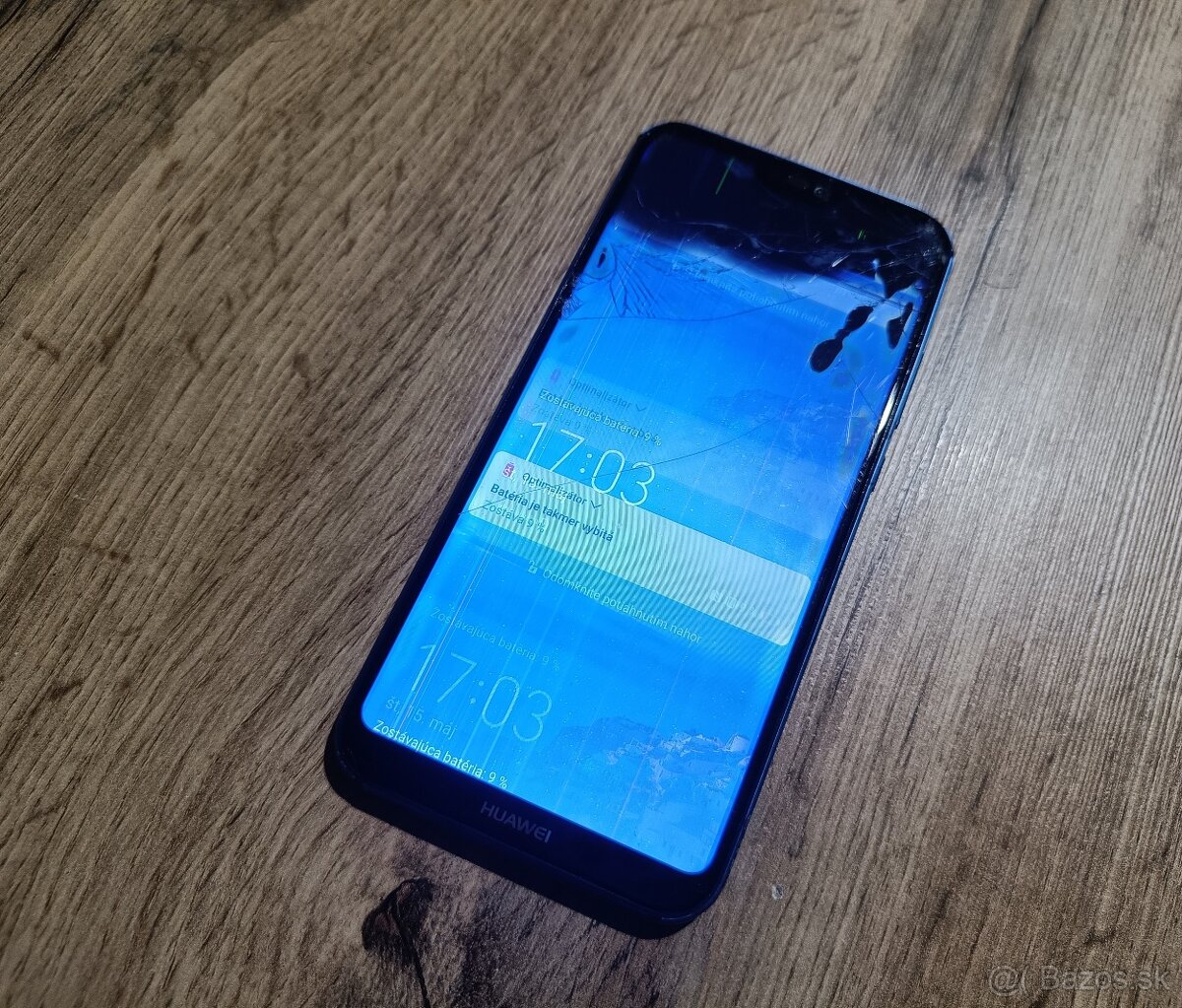 Huawei P20 Lite Midnight Blue na náhradné diely/opravu