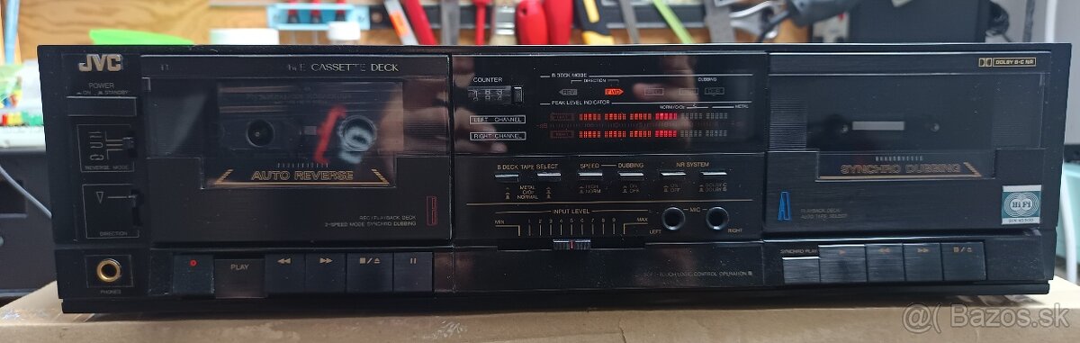JVC TD-W220G + Yamaha CDX-490